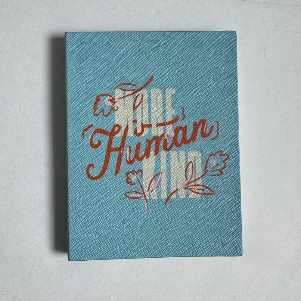 Anthropologie ‘More Human Kind’ Notebook NWT